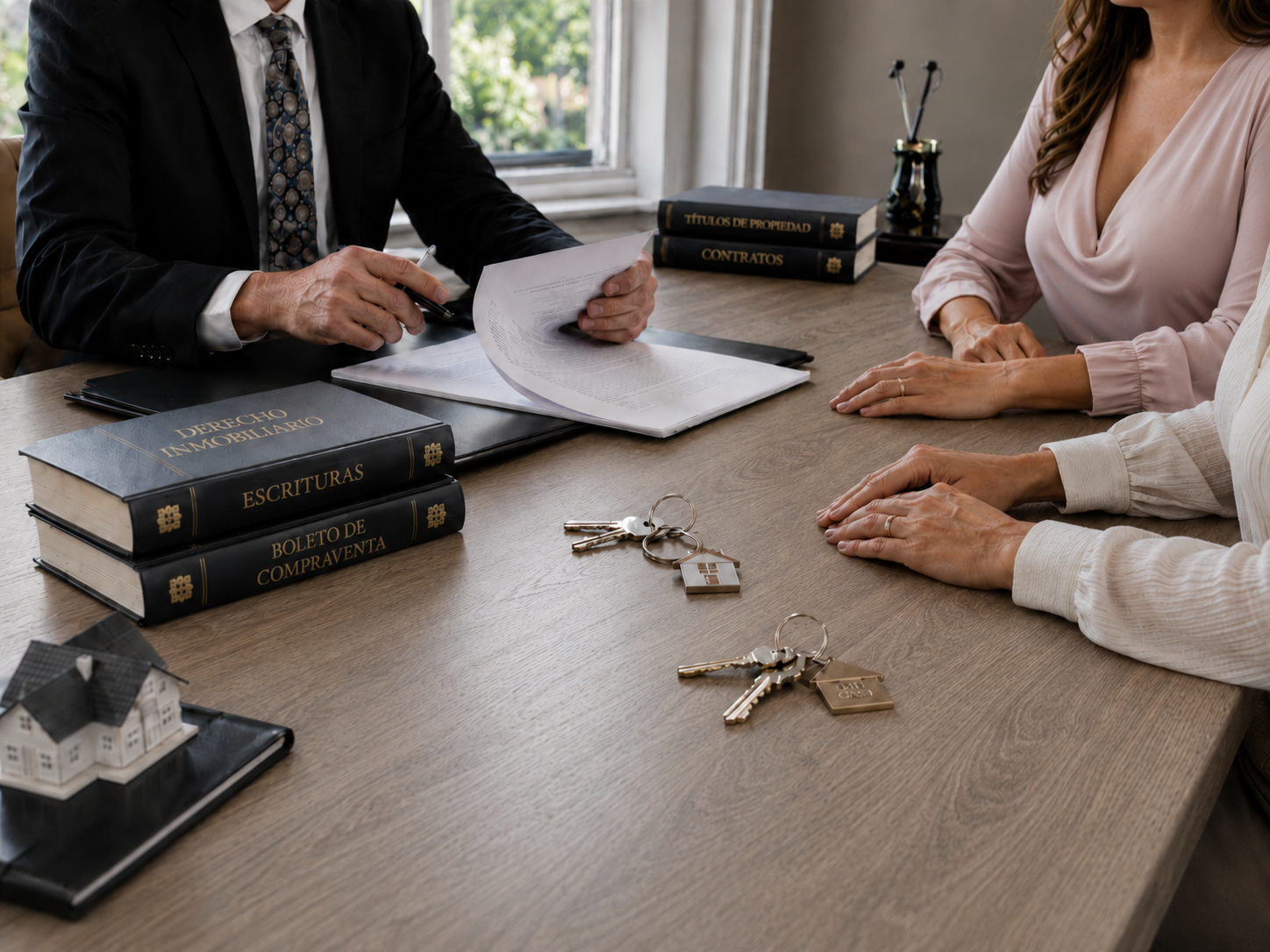 Asesoramiento legal en derecho inmobiliario, escrituras y compraventa de propiedades