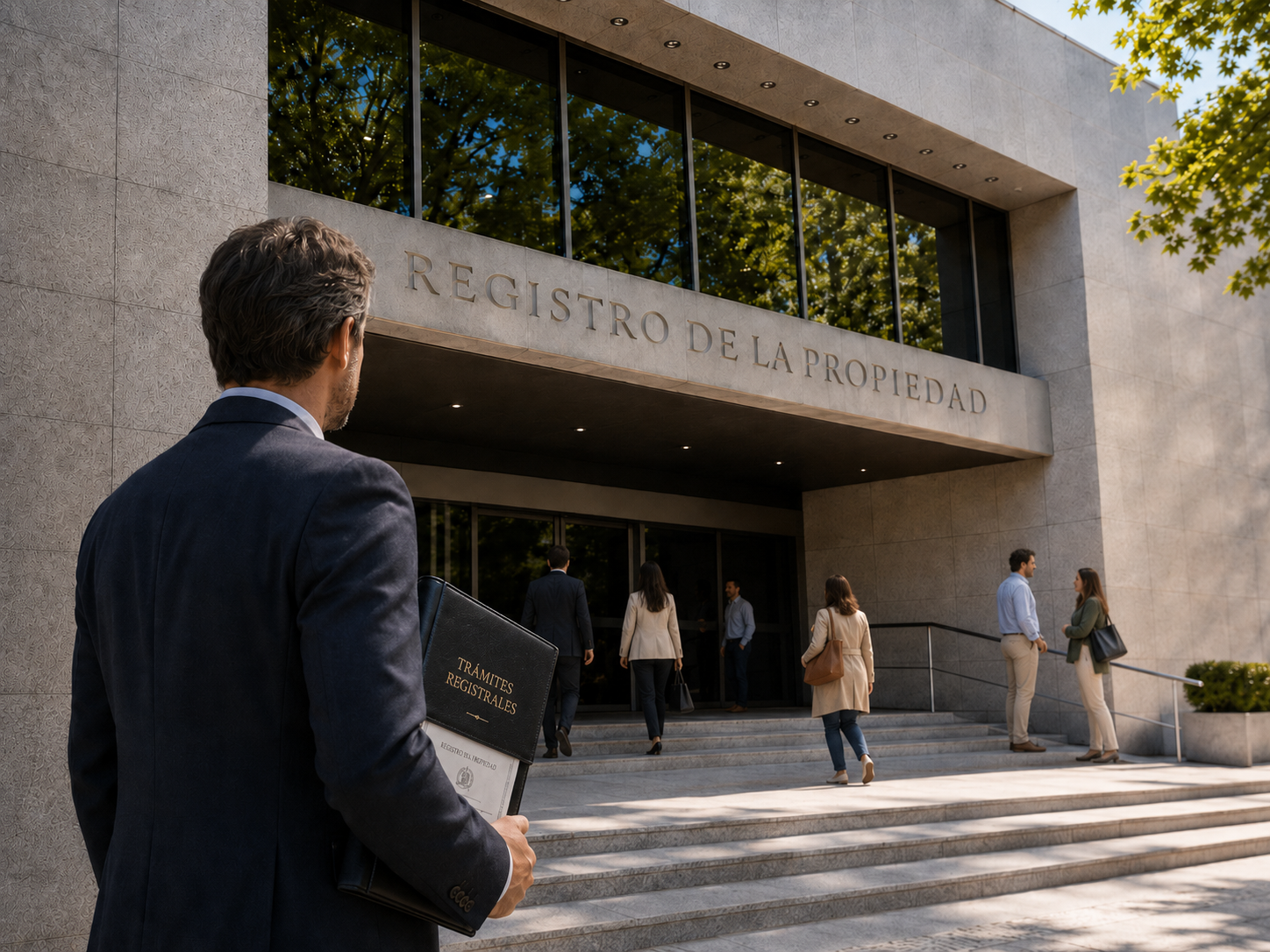 Gestión de trámites registrales ante el Registro de la Propiedad y organismos públicos
